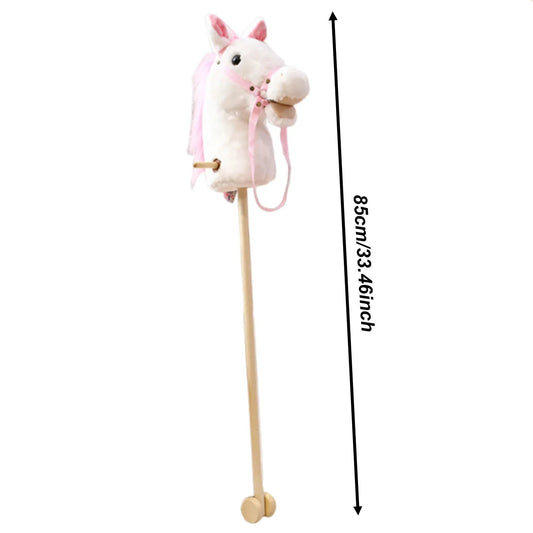 Candy — Pink Unicorn Hobby Horse