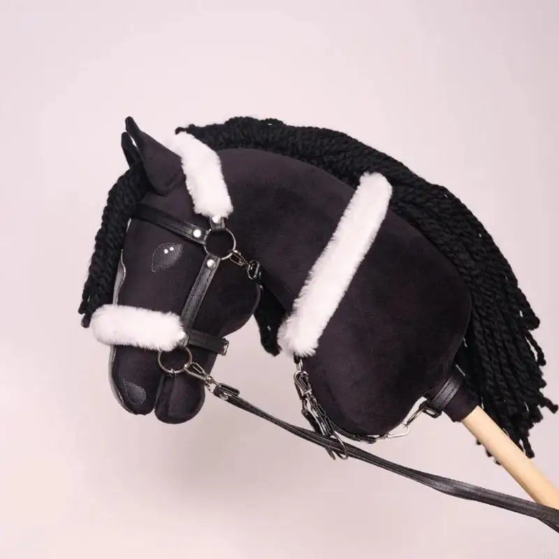 Domino — Black and White Hobby Horse