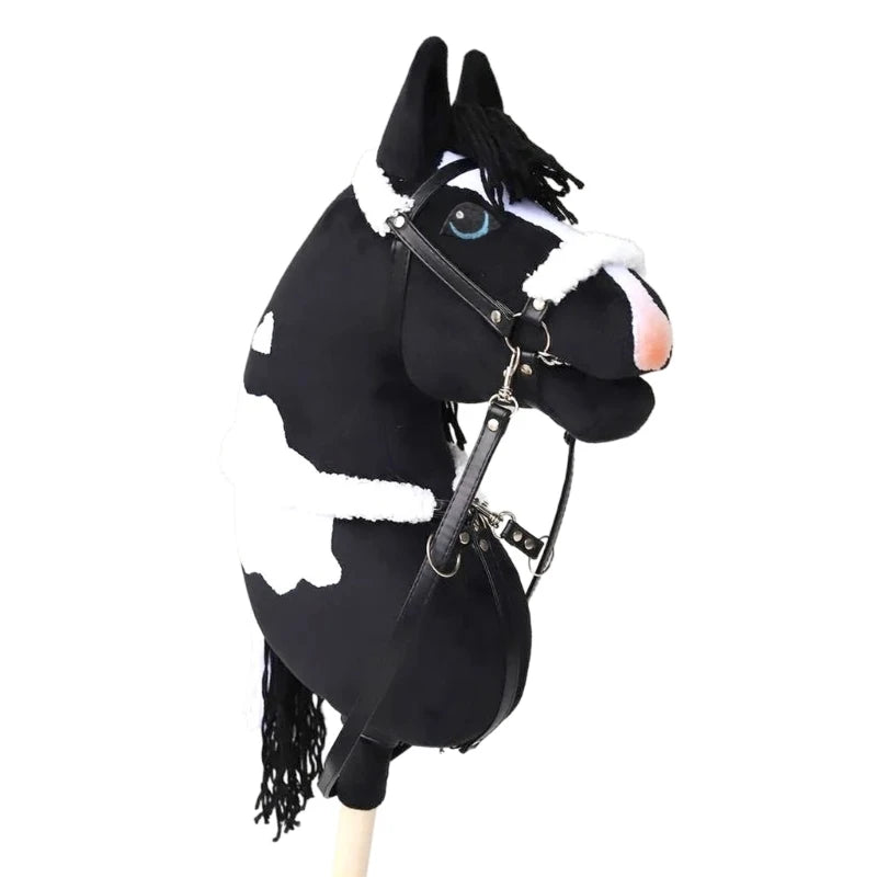 Goliath — Black Friesian Hobby Horse