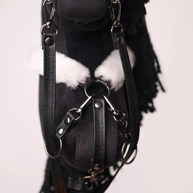 Domino — Black and White Hobby Horse